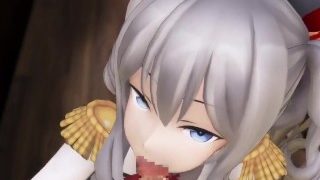 Suzuya Suck – Kantai Collection – 3D