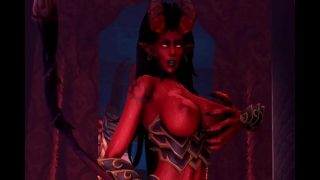 Demonic chick licks me and shoves her pussy in my face!