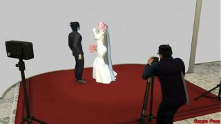 La Boda de Sakura Parte 1 Anime Hentai Netorare Recién Casados le toman Fotos con los Ojos Tapado Esposa Abusada Marido tonto