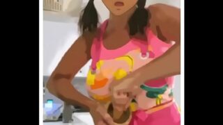 Anime Milf Aubrey Black fucks young pool boy