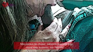 Contos em Quadrinhos – Cristina Almeida em – entregando calcinha pessoalmente a um Desconhecido da Padaria – Breve este vídeo disponível.
