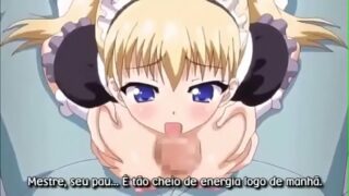 Lolicon chupando seu mestre