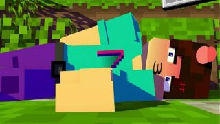 Steve em busca do diamante perdido(Livia X Steve) [Porno de Minecraft]
