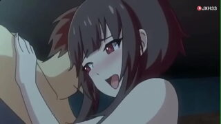 megumin and kazuma have intense sex