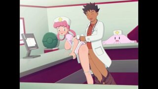 Pokemon Doc Brock fucking Nurse Joy   Cum inside