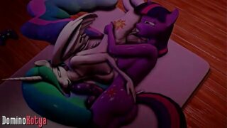 MLP – SFM Clop – Midnight Study by DominoKotya (HD)
