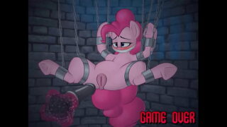 My Little Pony Bound and Gagged Pinkie Pie Used as a Pleasure Toy 96 sec