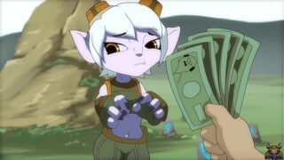 A great gangbang with Tristana for money