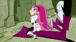 Cartoon fucking the bad guy