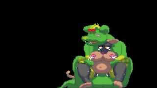 Tentadog and mouse by Tsunamidusher