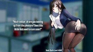 The Buttslut Secretary Can’t Be This Lewd! (Anal ASMR)