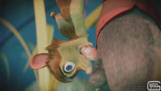 animation furry rat dominates sex mouse woman