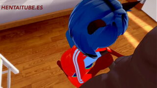 BNA – Michiru x Bestial Handjob, Blowjob and Fuck with cum inside