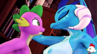 my little pony animation princess ember sex spike