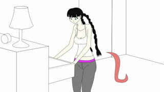 Female Possession – Worm In-Pants Animation 1