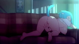 Milf Nicole Watterson masturbation loop for 3 minutes | The amazing world of Gumball