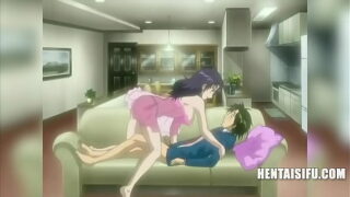 Horny MILF Caught Masturbating And Seduces Step Nephew- Hentai With Eng Subs