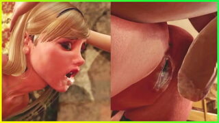 3D Shemale Aunt and her Son fucked Sister in all Holes and CUM in Pussy and Mouth – Hot Futanari Animated Sex