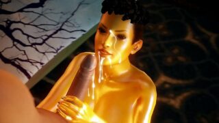 Getting my dick sucked by a sexy Ghost