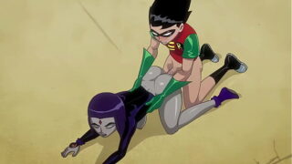 Teen Titans – Raven and Starfire Anal Fuck Creampie Porn Compilation