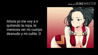 Joi en español – Momo Yaoyorozu