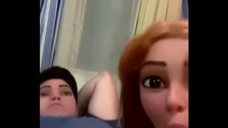 Mi hermana me da unas buenas mamadas con filtro de caricatura