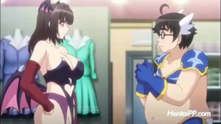 Sexy Hentai Brunette and ungly boy