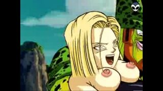 DBZ – Android 18 and Cell
