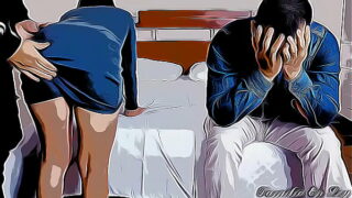 Joven Esposa es Follada por el Jefe de su Marido al Frente de el y Lo Disfruta Netorare Parte 1 – Cartoon