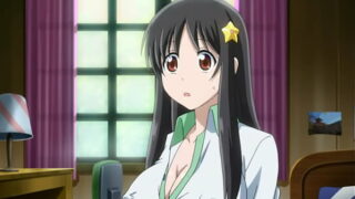 Big Tits Brunette Fucked In College Toilet | Uncensored Hentai