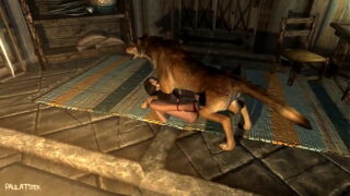 Skyrim – Liza loves Wolf