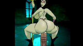 Maleficent shakes her ass