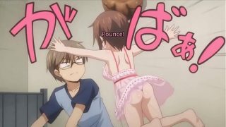 Novinha com fogo no rabo querendo beijar o namorado