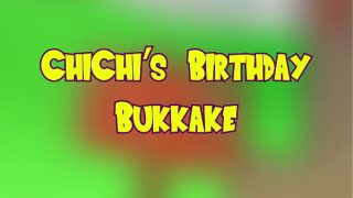 DragonBall Hentai – ChiChi’s Birthday Bukkake