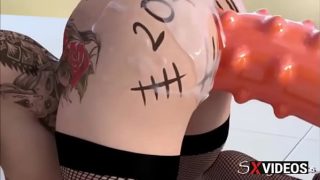 Анальный секс со слизью и потрясающими камшотами