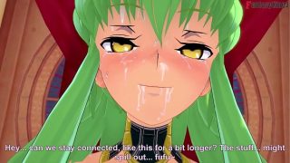 CC (Cheshire Cat) Fucking Naked | 3 | Code Geass | Full Video on Sheer or PTRN: Fantasyking3