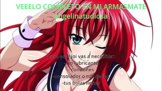 joi  tu compañera de estudio te hace la paja, instrucciones para masturbarse anime hentai TRAILER RIAS GREMORY