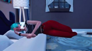 LUSTFUL FUTANARI STEPSISTER ARRANGED HARD ANAL SEX FOR HER PUNK STEPSISTER (SIMS 4   ANIME HENTAI)