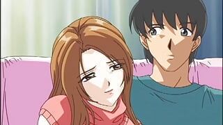 Anime teen babe fucking dick in group orgy