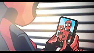 Lady Deadpool and kingpin animation