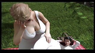 Milf Creek #14 – Anne and Johannes went for a picnic and Johannes fucked Anne