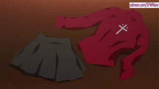 hot nun girlfriend hentai fuck