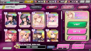 SF Girls [PornPlay Hentai game] Ep.3 giant tits ice queen fucked doggystyle with creampie ending