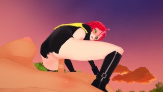 Futa – Monster Musume – Zombina x Tionishia