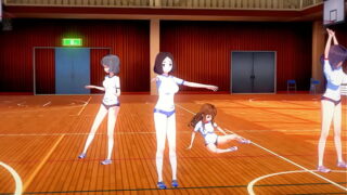 Mahiru Shiina y el viejo pelón cogen cómo amantes