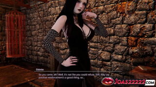 Goth Odette in Secret Room Rule34 – Big Tits Massage, Pantyhose Pussy Licking & Squirt