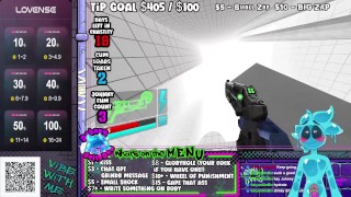 Slime Goes wild playing Ultrakill Buttplug Mod